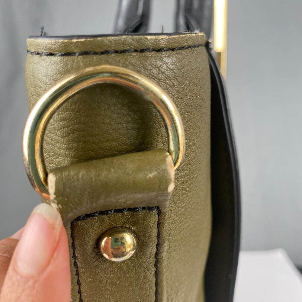 Kelly Moore Women's Large green Bag Monroe Bag Moss Leather - Picture 8 of 16